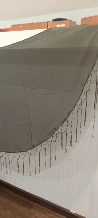 Pañuelo Hunkemöller verde oliva con detalles