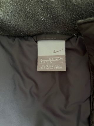 Chaqueta Nike Air Negra y Gris