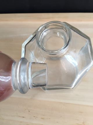 Bottiglia da liquore in vetro