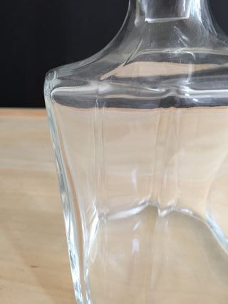 Bottiglia da liquore in vetro