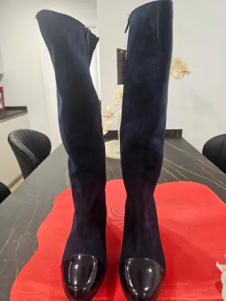 Botas altas Merkal azul talla 41