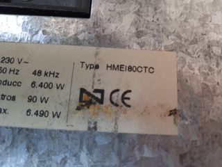 Cristal Placa Inducción Bosch 80cm