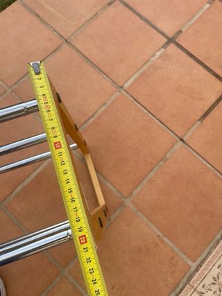 Zapatero extensible madera y metal