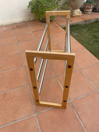 Zapatero extensible madera y metal