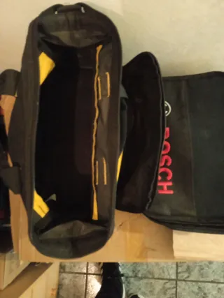 Bolsas Stanley y Bosch