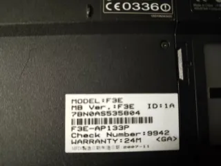 Asus F3E Notebook Nero con Xubuntu