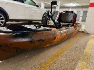 Kayak de pesca a pedales. Xilxes Castellón