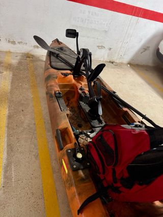 Kayak de pesca a pedales. Xilxes Castellón