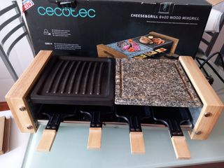 Cecotec Cheese & Grill 8400 Wood Mixgr