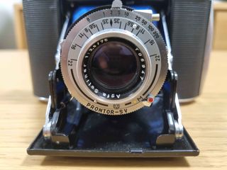 Agfa Isolette III Solinar 75 mm f/3.5