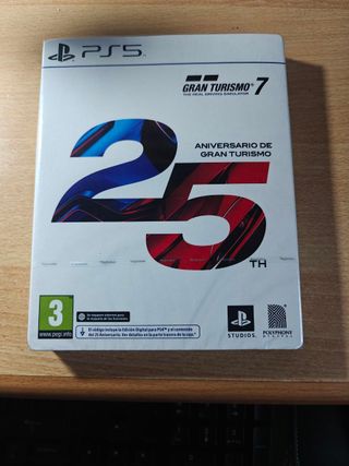 Gran Turismo 7 25 Aniversario PS5 Steelbook