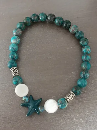 Pulsera de turquesa africana