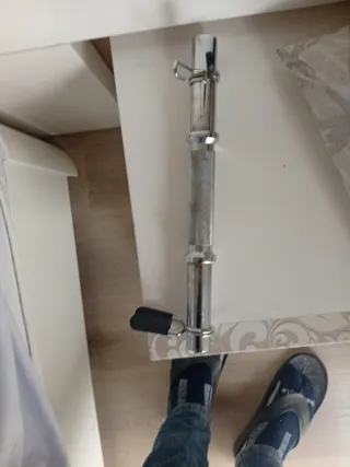 Barra corta para pesas 35 cm