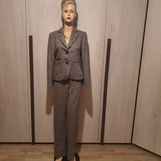 Completo donna vintage grigio taglia 42