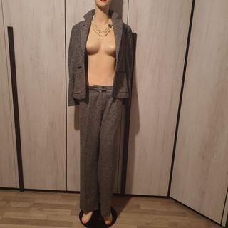 Completo donna vintage grigio taglia 42