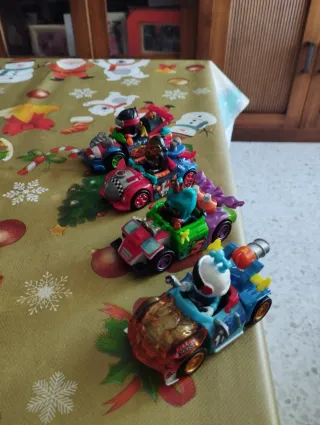 T-Racers 4 coches intercambiables