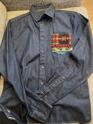 Camisa vaquera chico Talla S