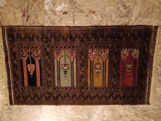 Tappeto scendiletto camera multicolore