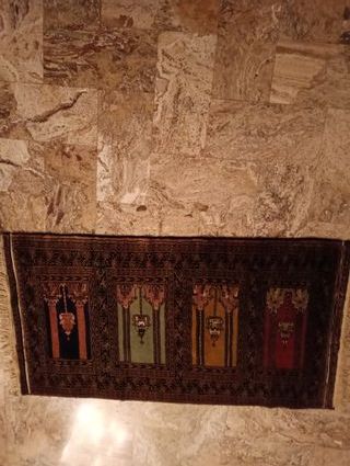 Tappeto scendiletto camera multicolore