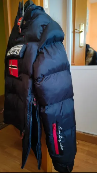 Parca Geographical Norway Azul marino