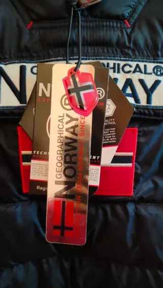 Parca Geographical Norway Azul marino