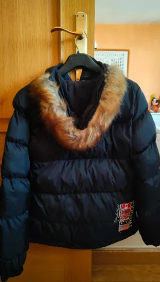 Parca Geographical Norway Azul marino