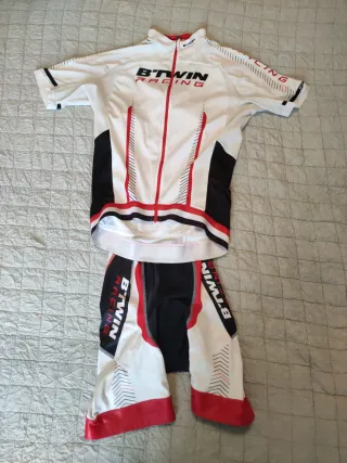 Maillot y culote ciclismo Btwin Hombre