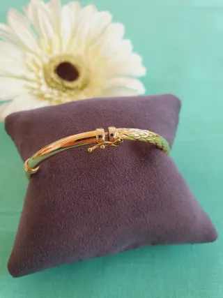 Pulsera Oro 18kl Bicolor