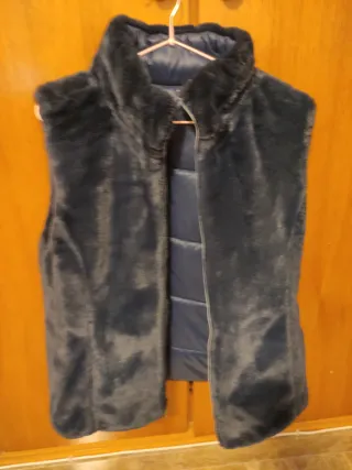 Chaleco acolchado azul marino