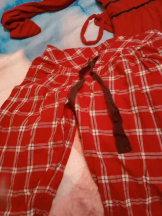 Pijama mujer rojo