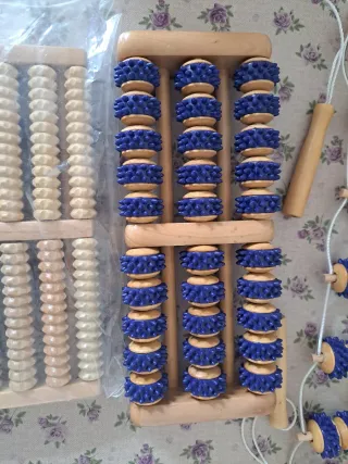 Kit Maderoterapia Beige y Azul