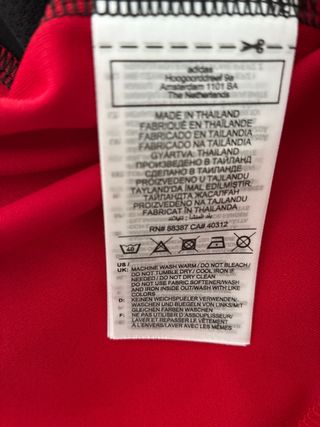 Maglia Adidas Sportiva Rossa Uomo L