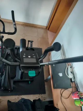 Elíptica y Bicicleta Estática 2 en 1