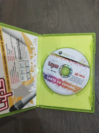 Juego Xbox 360 Lips Canta en Español