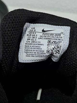 Nike Air Max Tavas Zapatillas Negras