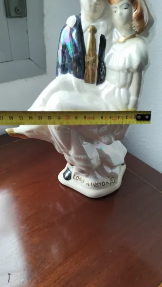 Figura Novios Porcelana Vintage