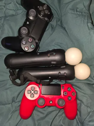 PS4 (PlayStation 4) + VR + Juegos + 4 mandos