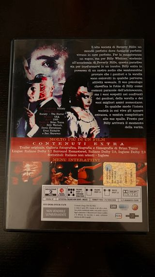 DVD Society - The Horror (Italiano)