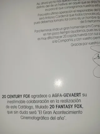 Libro Star Wars de agfa- gevaert año 1987