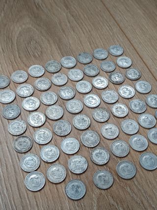 Lote 60 monedas 10 céntimos 1959