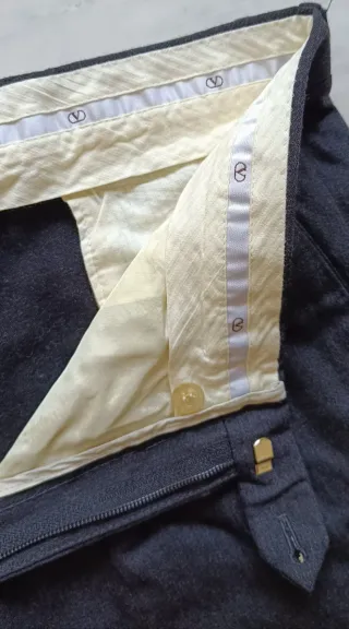 Pantaloni lana uomo Valentino vintage