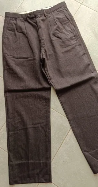 Pantaloni lana uomo Valentino vintage