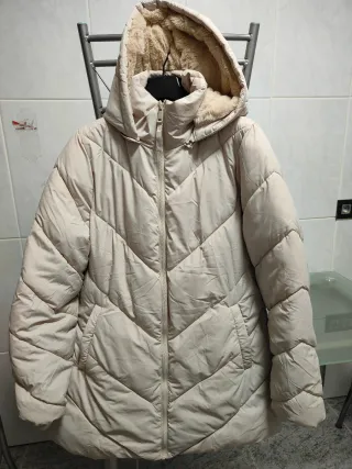 Parka mujer beige Talla L