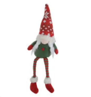 Set 3 Decorazioni Natalizie: Gnomo, Renna, Orso