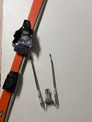 Esquís Fischer con fijaciones Telemark Voile