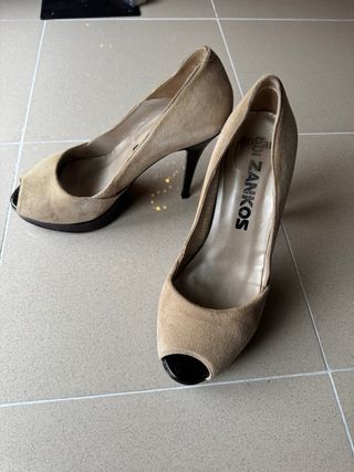 Lotto di scarpe col tacco eleganti di marca