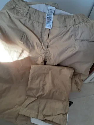 Pantalón de nieve beige