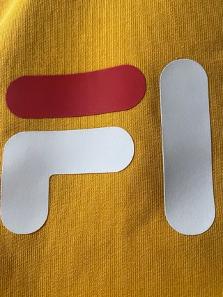 Sudadera Fila XL Amarilla Felpa Interior Nueva