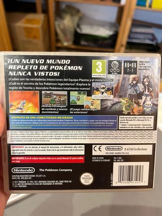 Pokemon Edición Negra Nintendo DS
