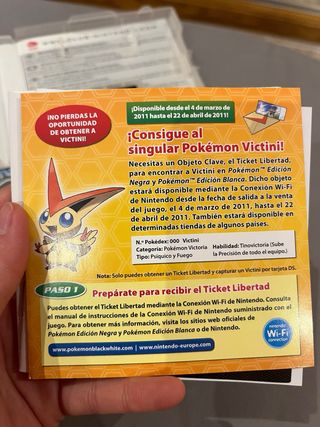 Pokemon Edición Negra Nintendo DS